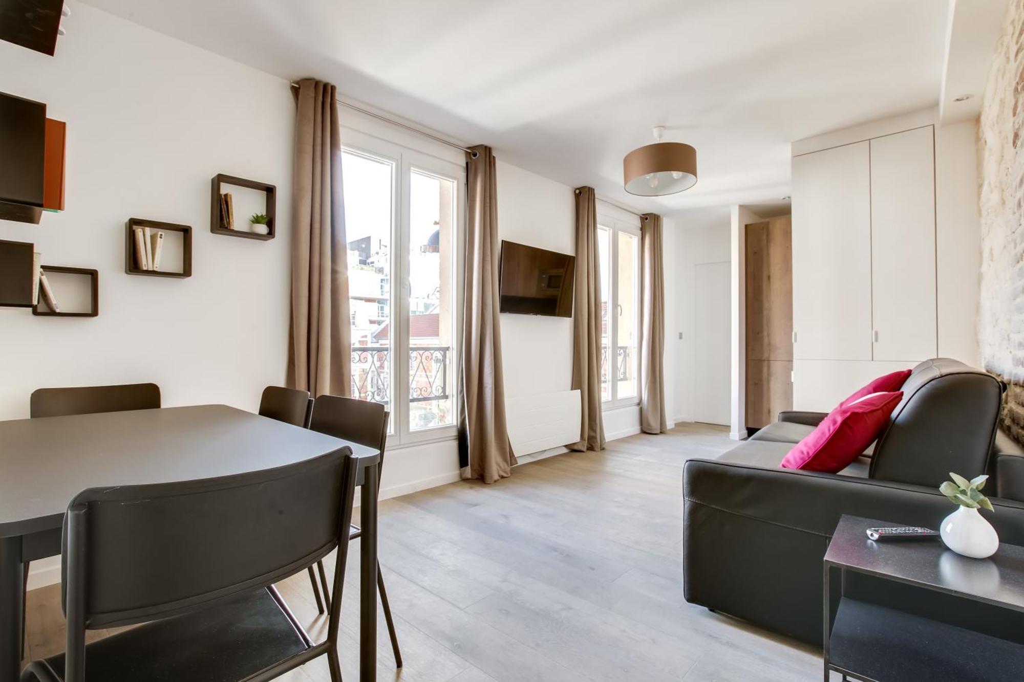 Volontaire Apartment Париж Екстериор снимка